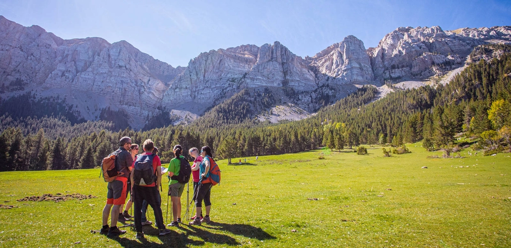 Wandergruppe auf der Prat de Cadí - Cerdanya EcoResort - © Cerdanya EcoResort
