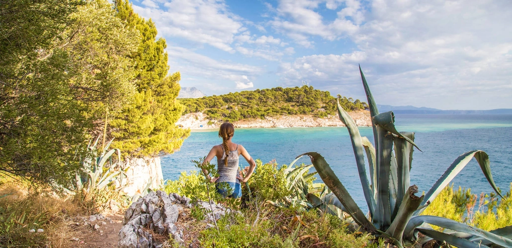 Wanderung an der Makarska Riviera - Grafik-Komputerowy - Grafik-Komputerowy /Adobe.com
