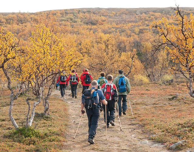 Wanderung in Finnisch Lappland - - Nuorgamin Lomakeskus