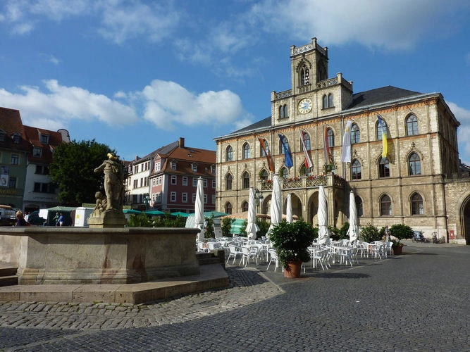 Weimar-Rathaus - Monika Merkert