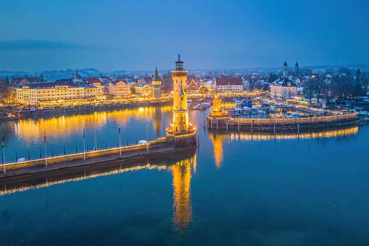 Winterliches Lindau am Bodensee - Michael Häfner - © Michael Häfner / Lindau Tourismus & Kongress GmbH