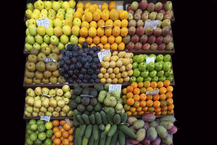 Auf dem Markt in Funchal - Klaus Hoffmann