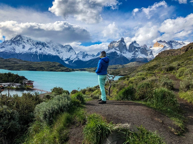 Blick auf den Pehoe-See - Dennis Gowitzke