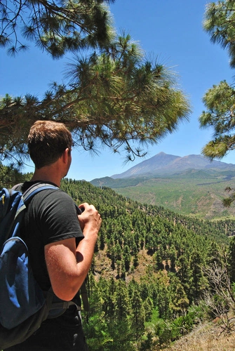 Blick auf den Teide - Melanie Nöllen