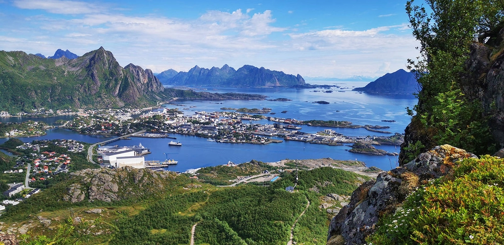 Blick auf Svolvaer - Peter Bartel