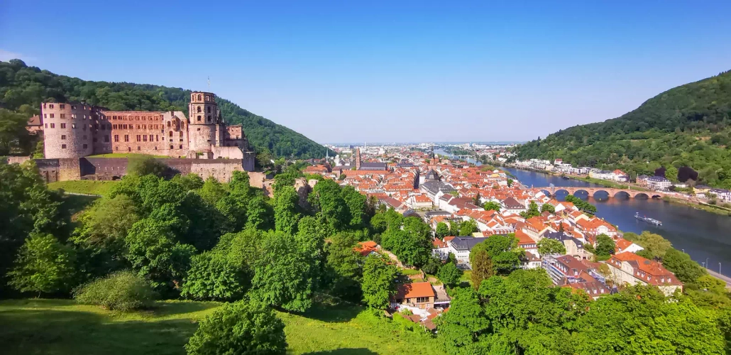 Heidelberg mit Schloss - Peter Bartel