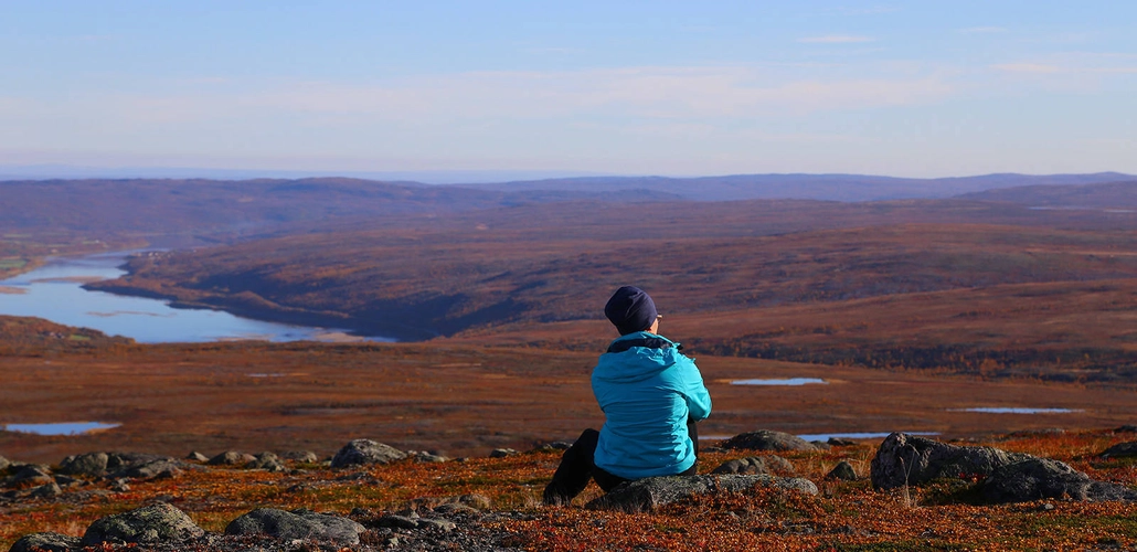 Herbstliches Finnland - Nuorgamin Lomakeskus
