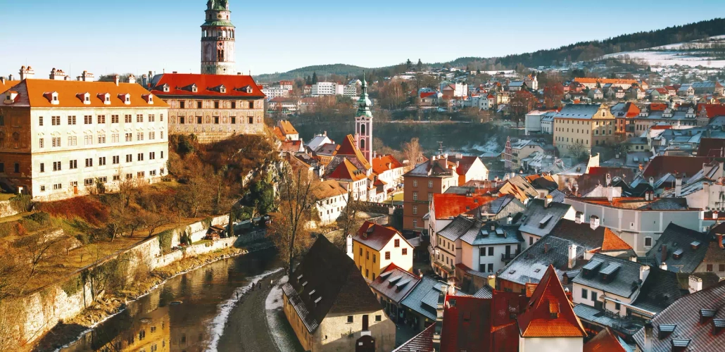Krumlov im Winter - nataliaderiabina - Ø nataliaderiabina / Adobe.com