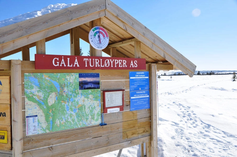 Loipen rund um Gålå - Gålå Hotel