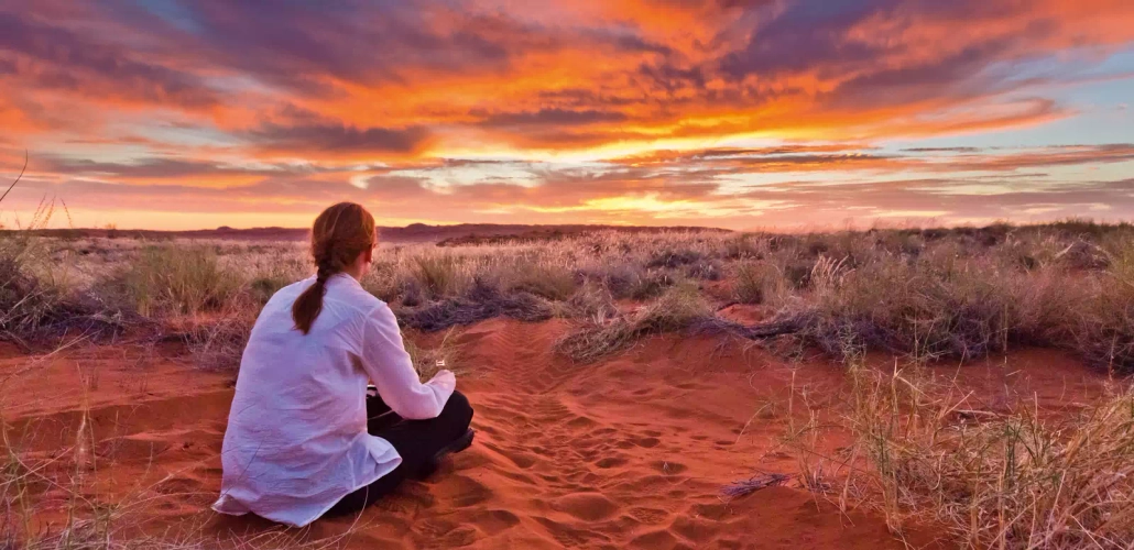 Namib Wüste Sonnenuntergang - Paul Sutton/Absolut Tours
