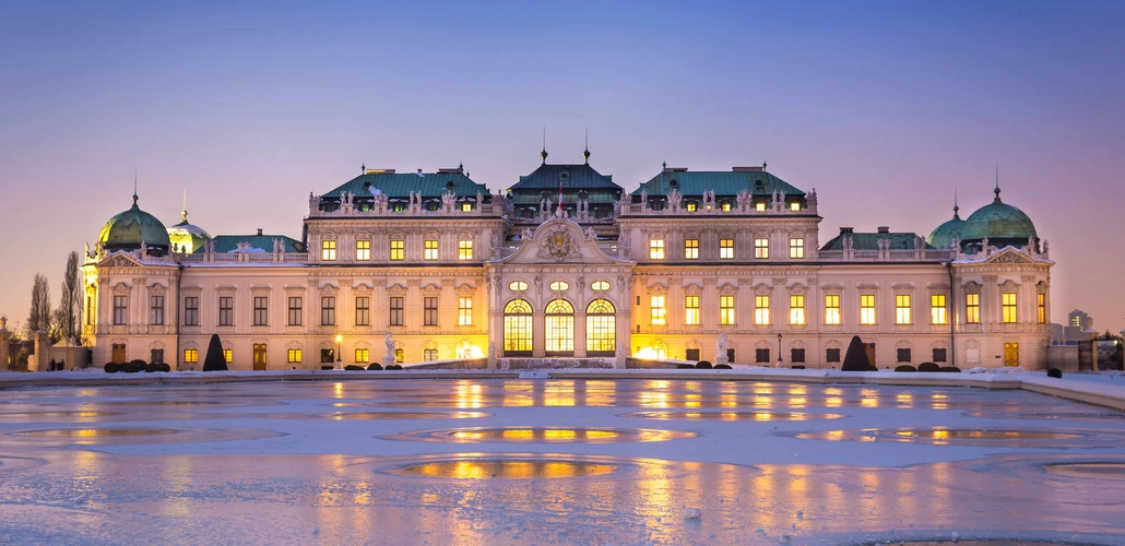 Schloss Belvedere zur Winterzeit - A. Karnholz - © A. Karnholz / adobe.com