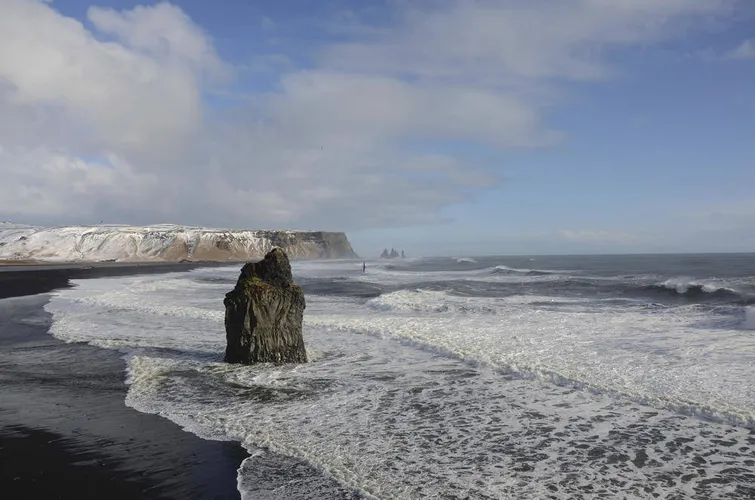 Strand bei Vik - Hermann Wunderer