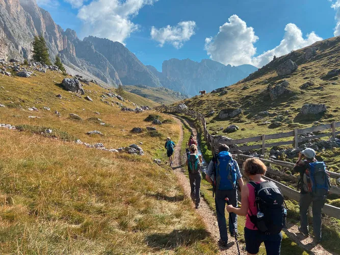 Über die Cislealm zur Mittagsscharte - Petra Luckau