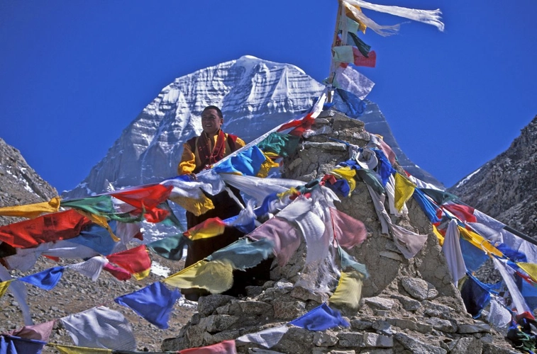 Kailast Nordflanke, Tibet