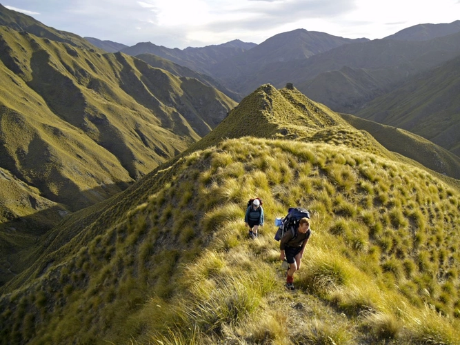 Auf dem Amos Chapple Motutapu Track, Queenstown