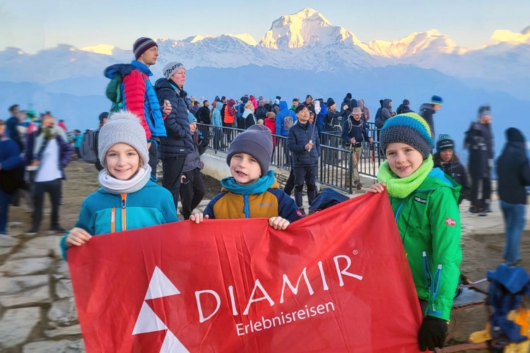 Poon Hill Panorama zum Sonnenaufgang