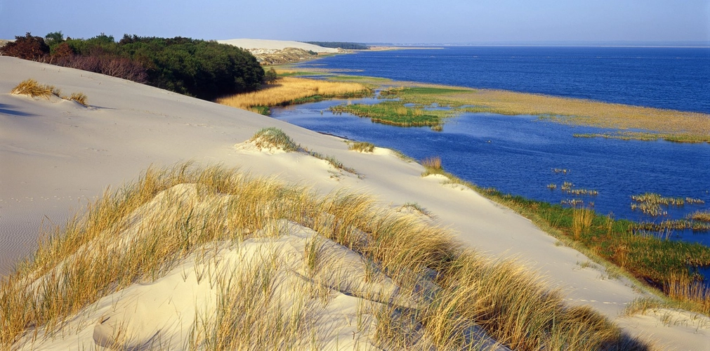 Slowinski Nationalpark Ostsee Duenen