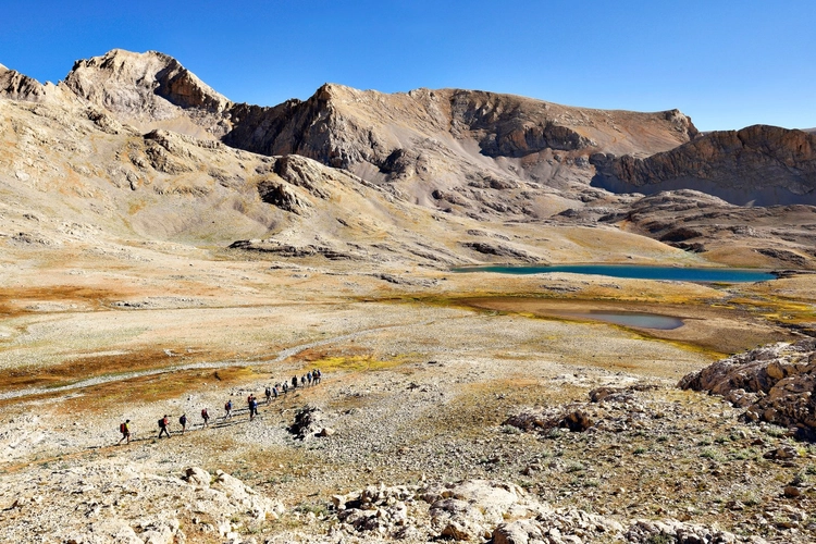 Abstieg zum Yedigoeller Plateau