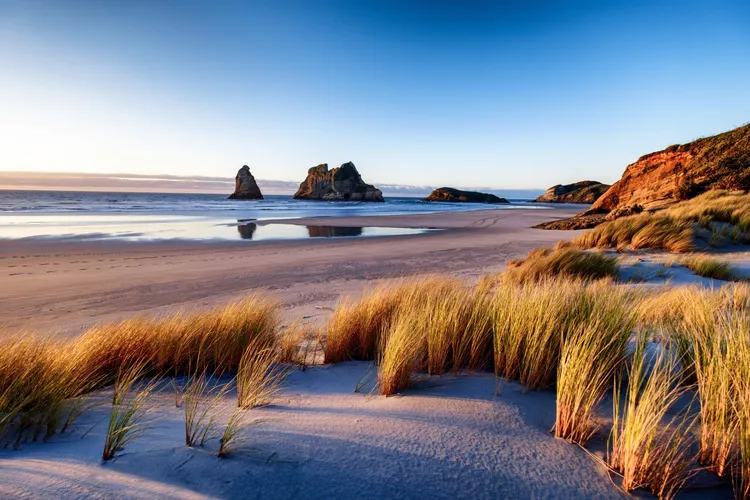 Sonnenaufgang am Strand