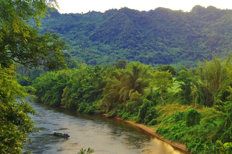 Unterwegs auf dem River Kwai