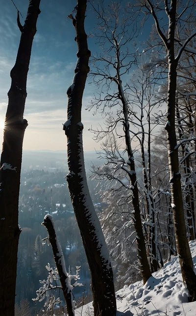 Wanderreisen im Winter in Estland