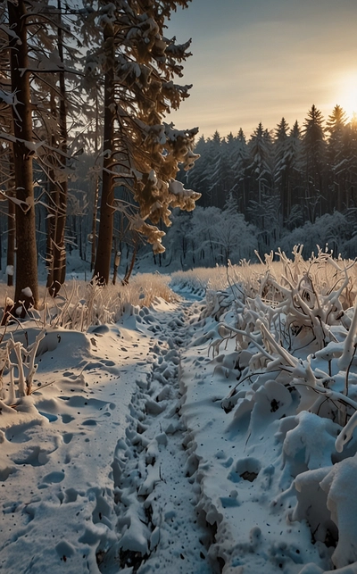 Wanderreisen im Winter in Polen