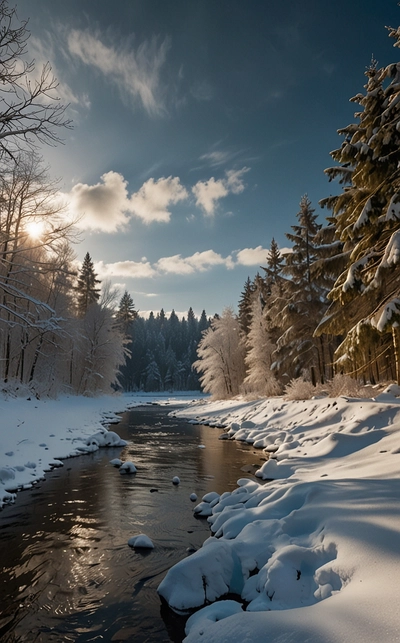 Wanderreisen im Winter in Polen