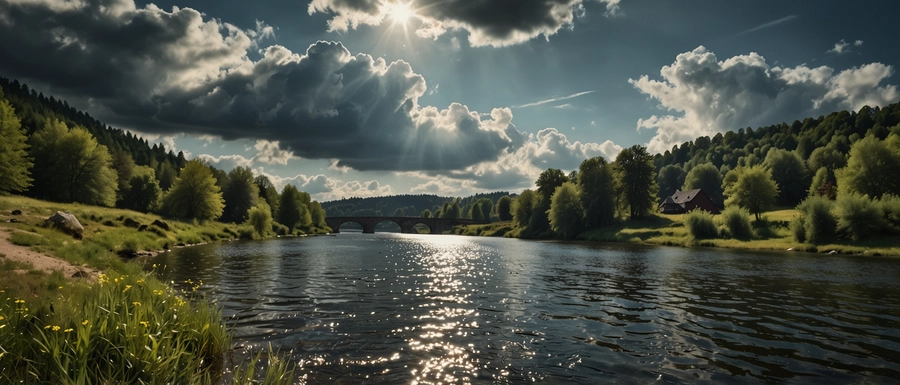 Wanderreisen im April in Deutschland