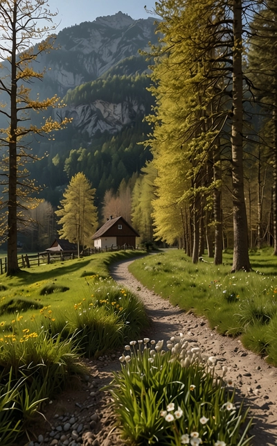 Wanderreisen im April in Deutschland