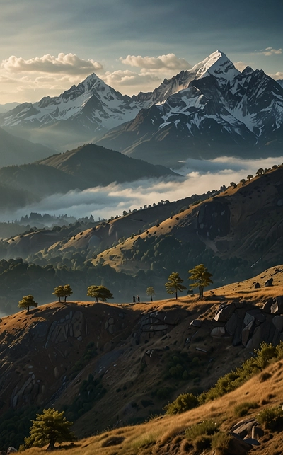 Wanderreisen im April im Annapurna