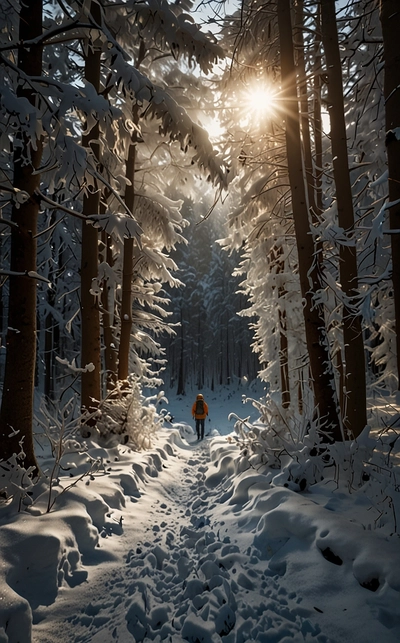 Wanderreisen im Dezember in Finnland