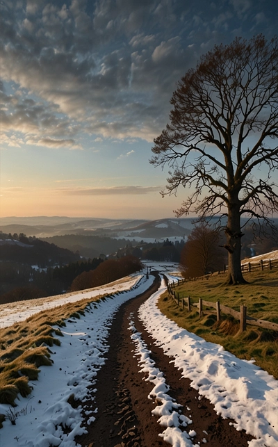 Wanderreisen im Februar in Deutschland