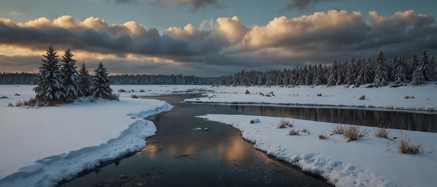 Wanderreisen im Februar in Finnland