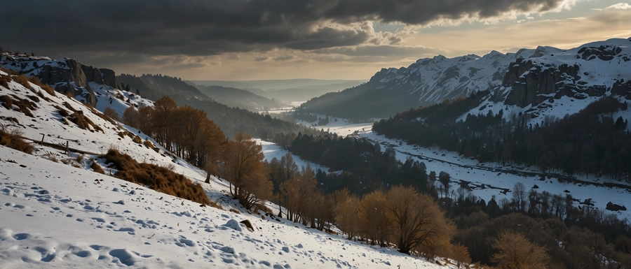 Wanderreisen im Februar in Georgien