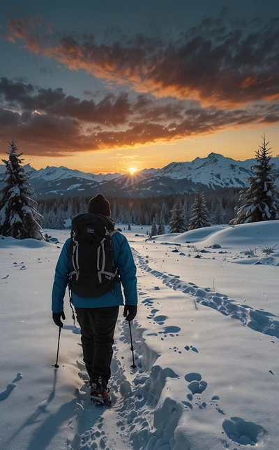 Wanderreisen im Februar in Georgien