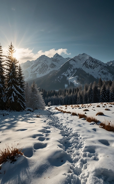 Wanderreisen im Februar in Österreich