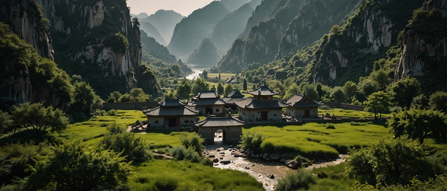 Wanderreisen im Frühling in China