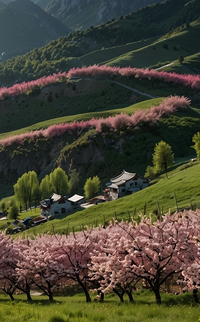 Wanderreisen im Frühling in China