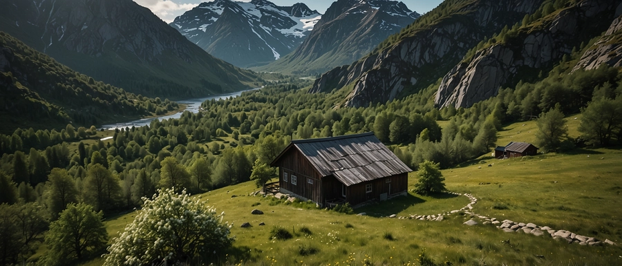 Wanderreisen im Frühling in Norwegen
