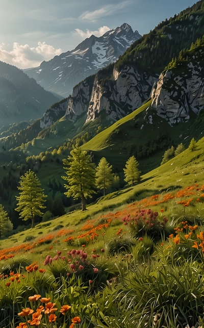 Wanderreisen im Frühling in Österreich