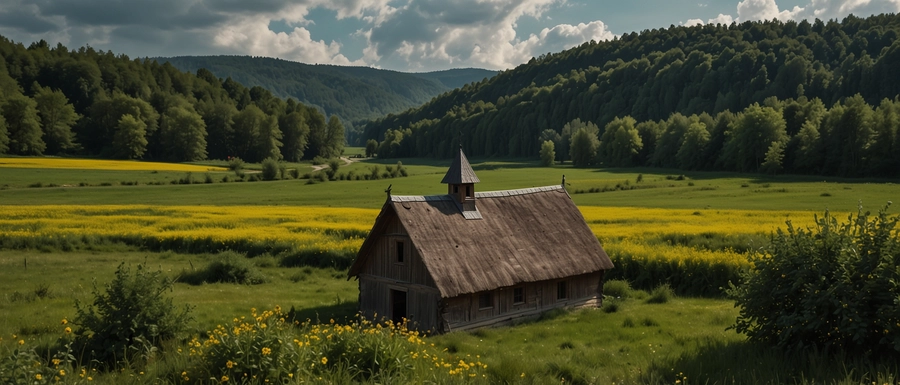 Wanderreisen im Frühling in Polen