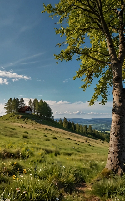 Wanderreisen im Frühling in Schweden