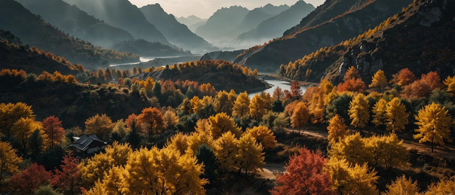 Wanderreisen im Herbst in China