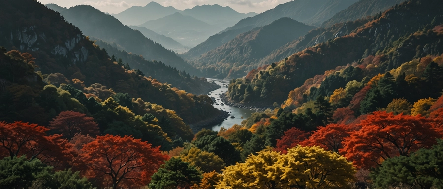 Wanderreisen im Herbst in Japan