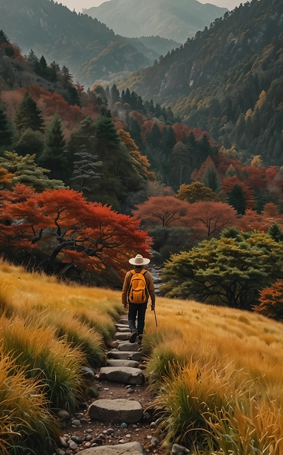 Wanderreisen im Herbst in Japan