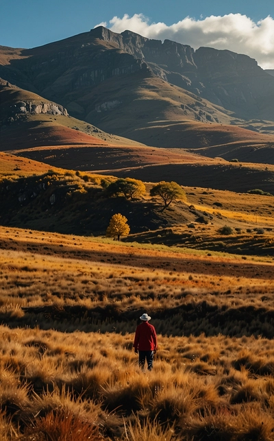 Wanderreisen im Herbst in Lesotho