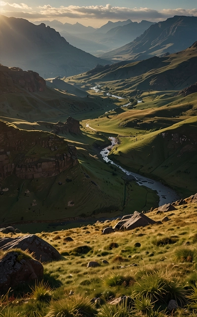 Wanderreisen im Januar in Lesotho