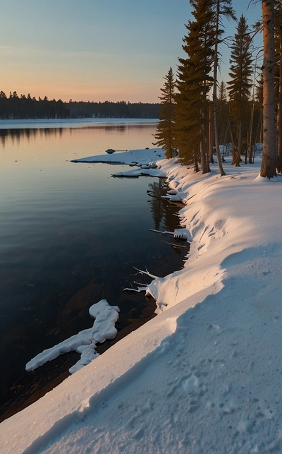 Wanderreisen im März in Finnland