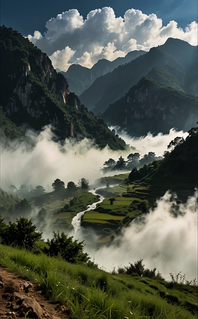 Wanderreisen im Sommer in Vietnam