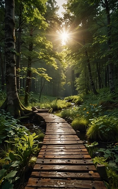 Wanderreisen im Sommer in Litauen
